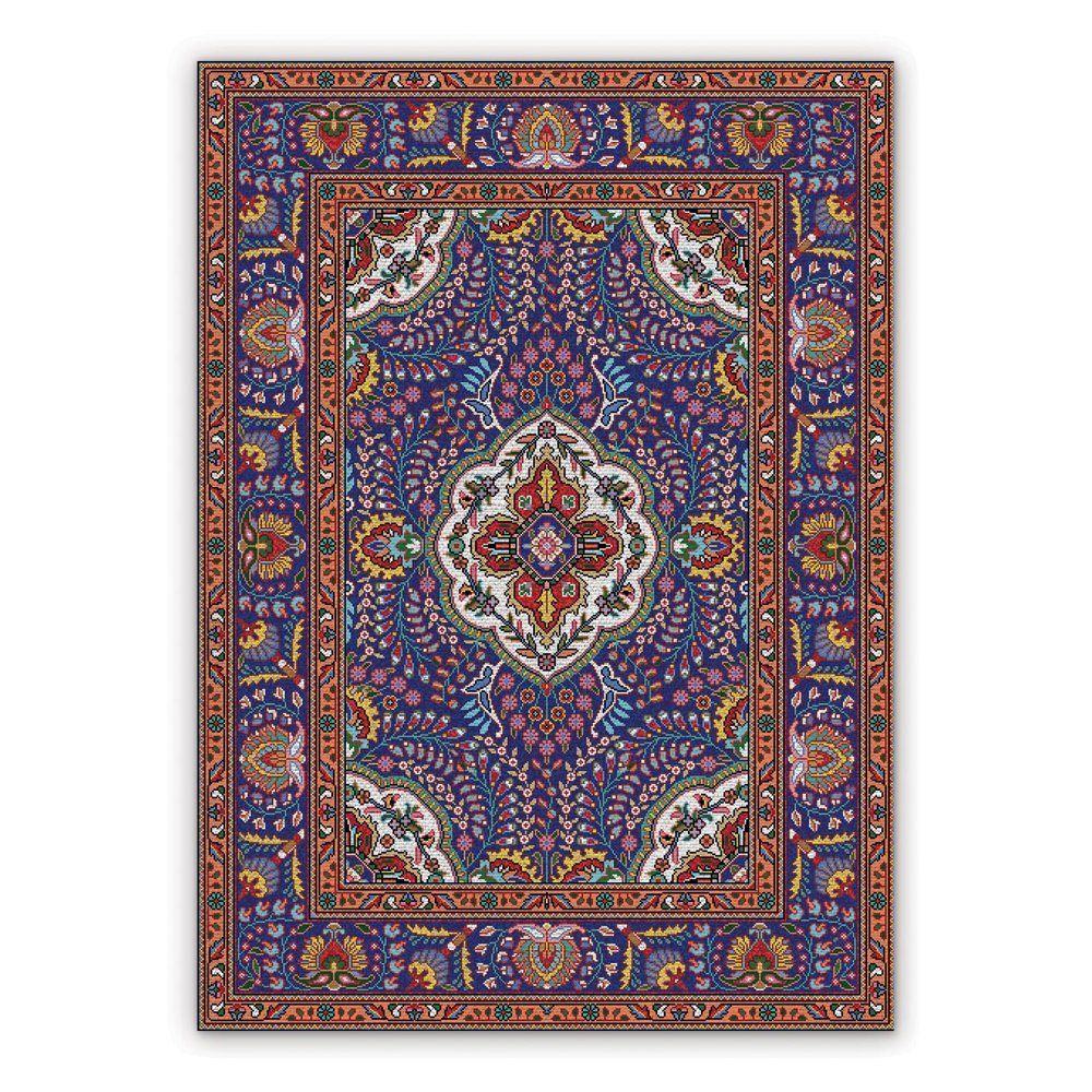 Vinyl rugs for liVing room Persian pattern