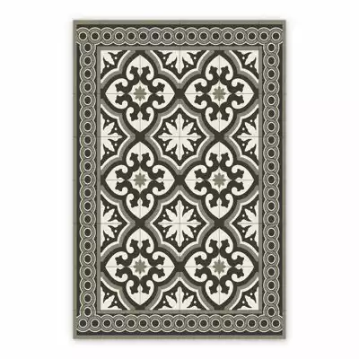 Vinyl mat for kitchen Golden tiles of Azulejos