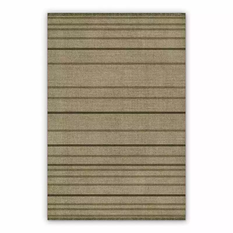 Vintage Vinyl floor mat Striped structure