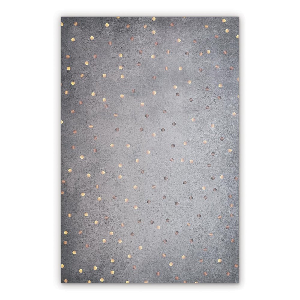 Vinyl rugs for liVing room Concrete in dots