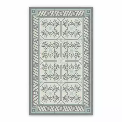Vinyl rugs for dining room tiles vintage