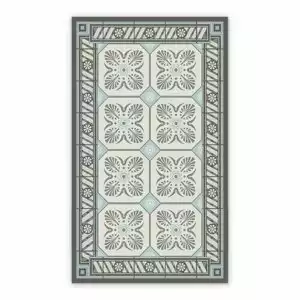 Vinyl rugs for bathroom tiles vintage