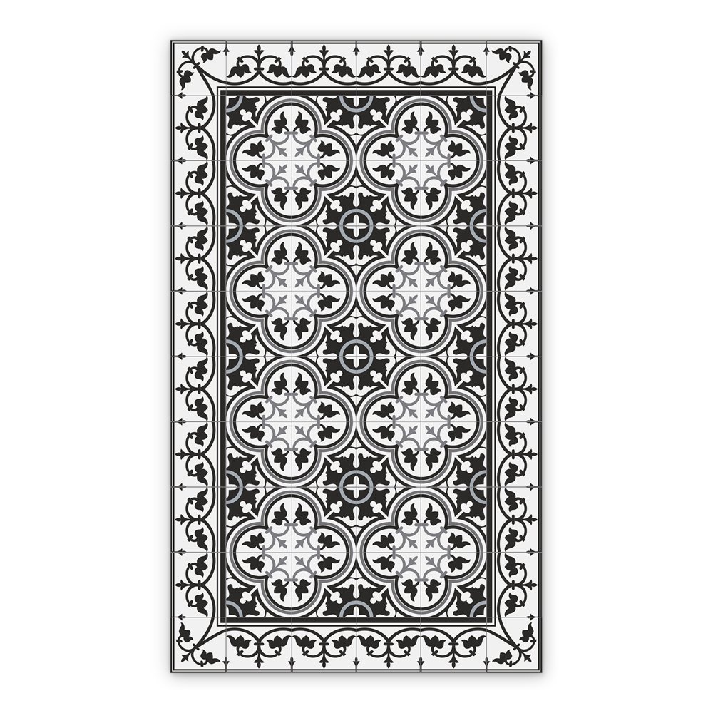 Vinyl rugs for kitchen Classic Azulejos