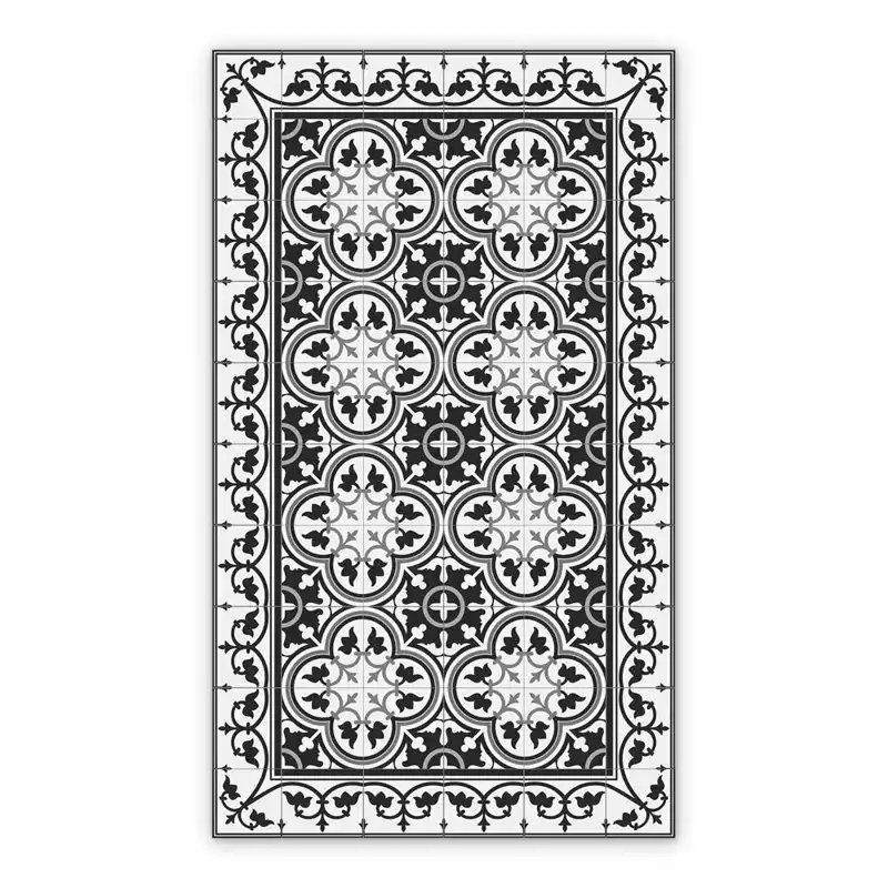 Vinyl rugs for kitchen Classic Azulejos