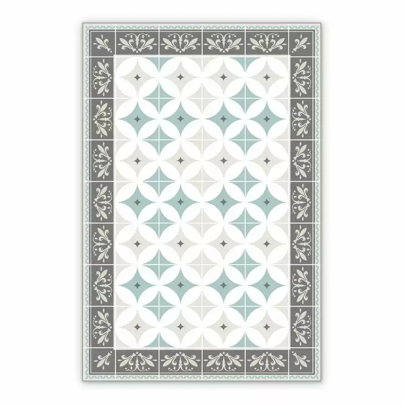 Vinyl runners Pastel tiles Azulejos