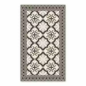 Vinyl runners for hallways Azulejos abstraction