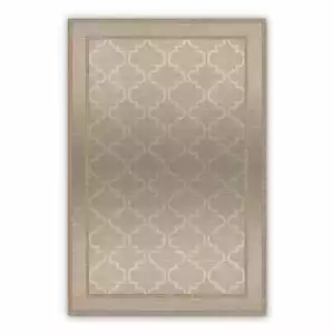Vinyl floor mat for home Moroccan style clover
