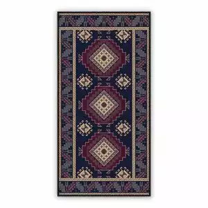 Vinyl runners for hallways Antique Zohr pattern