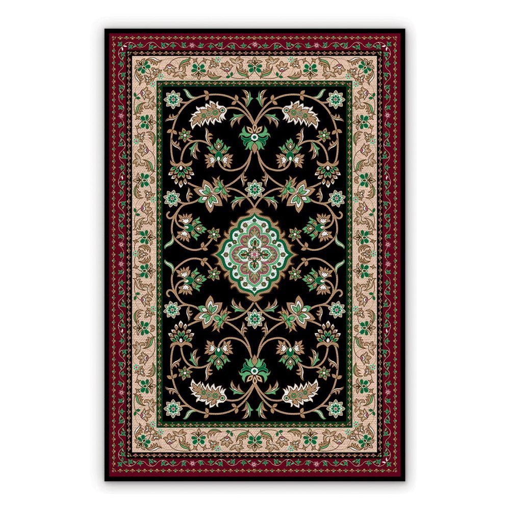 Vinyl rug Bright Persian pattern