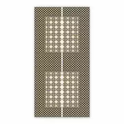 Vinyl rugs for kitchen Illusion abstraction