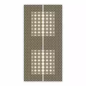 Vinyl rugs for kitchen Illusion abstraction