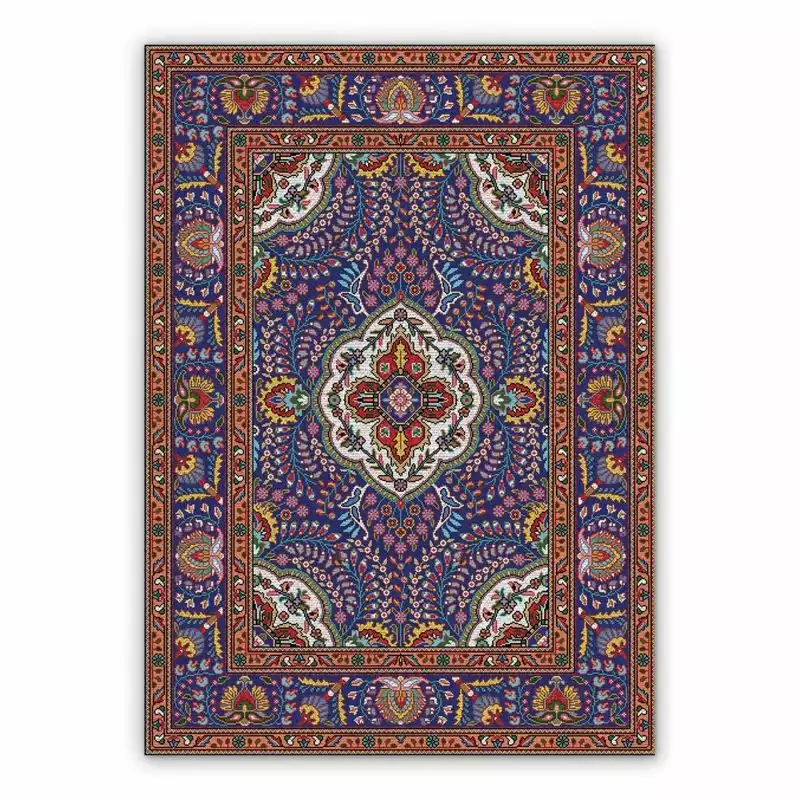 Vinyl rugs for liVing room Persian pattern