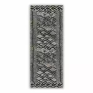 Vinyl runners Boho pattern pattern in herringbone