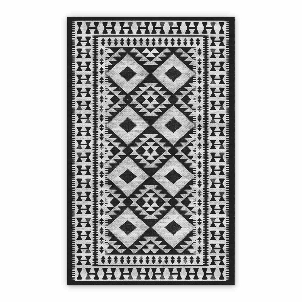 Vinyl rugs for liVing room Zohr Boho pattern