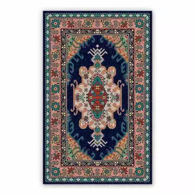 Vinyl rugs for kitchen Geometria abstraction