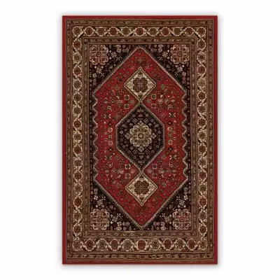 Vinyl outdoor rug Persian geometry abstraction