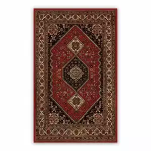 Vinyl outdoor rug Persian geometry abstraction