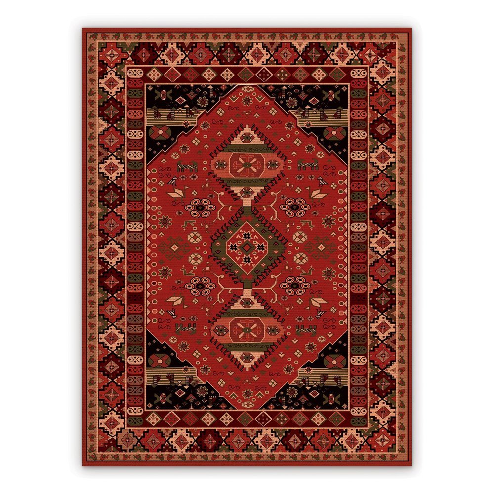 Vinyl rugs for dining room Persian pattern
