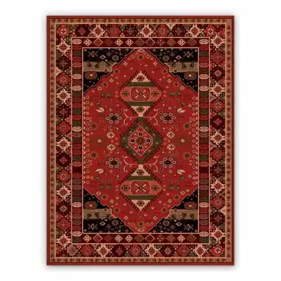 Vinyl rugs for dining room Persian pattern