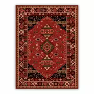 Vinyl rugs for dining room Persian pattern