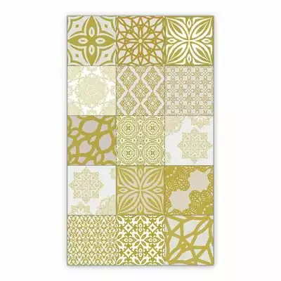 Vinyl rug runne Patchwork Azulejos tiles