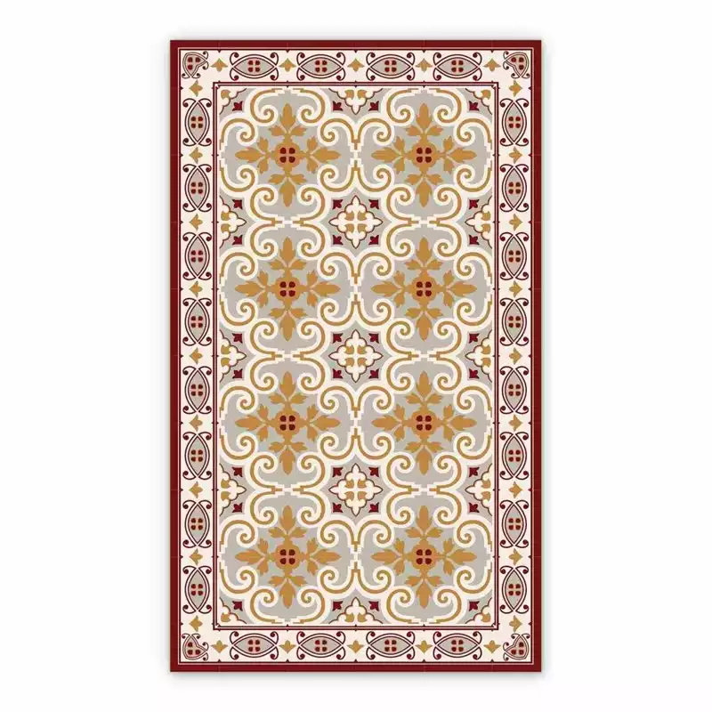 Vinyl floor mat for office chair Tiles Azulejos