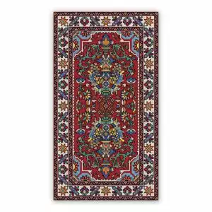 Vinyl mat for kitchen Persian Pixele pattern