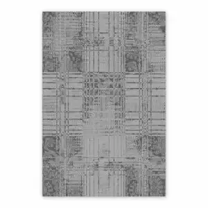 Vinyl floor mat Gray concrete fabric